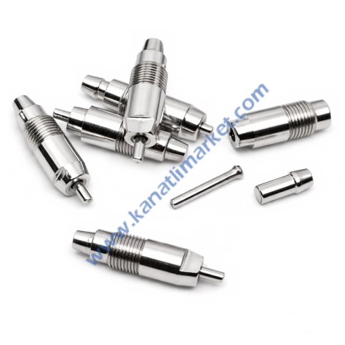 Metal Yumurtacı Tavuk Nipeli 180°