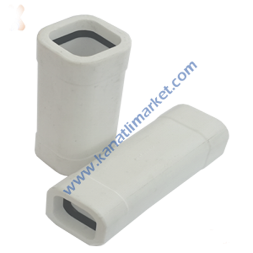 Muf Nipel Kare Boru Eki Sert PVC Tip 6