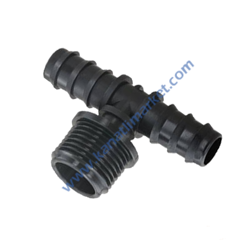 Plastik TE 1/2 – Ø16 – Ø 16