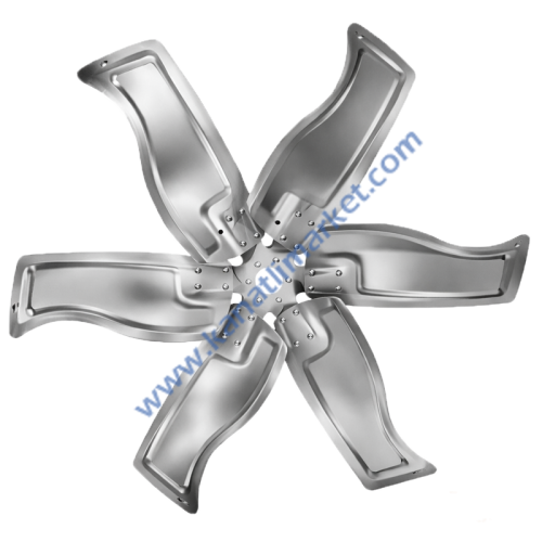 Galvaniz Fan Kanadı A L – Tip -1 (Orjinal)