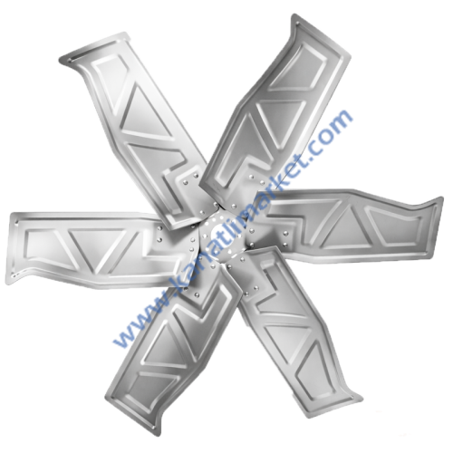Galvaniz Fan Kanadı-Al – Tip -2 (Orjinal)
