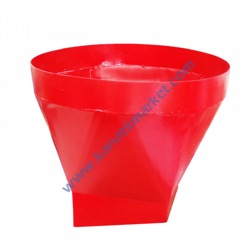 Silo Alt Huni Metal Flanşsız Ø42 cm / 23cm*19 cm