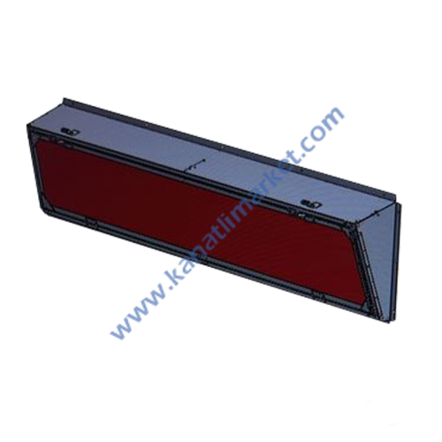Ped Kapak Sistemi 2,40 mt * 1 mt- İzole Panelli