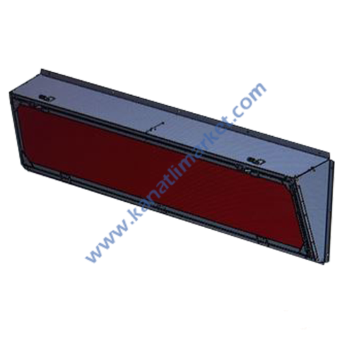 Ped Kapak Sistemi 3 mt * 1 mt- İzole Panelli
